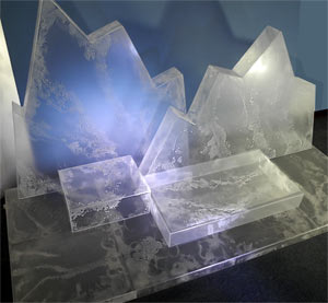 Eisberge aus Kunsteis, Eisberge fr Deko, knstliche Eisschollen,  Eissplitter von acryleis.de